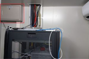 photo of GAIA HP power panel